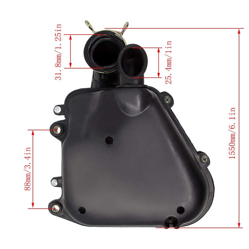 LIYYOO Carburetor + Air Filter Box Assembly Housing Kit For Polaris Predator 90 Manual Choke 90cc Carb Sportsman 90 Yamaha JOG 90 100 90cc 100cc 4DM Scrambler 90 2001-2003,by LIYYOO - Image 5